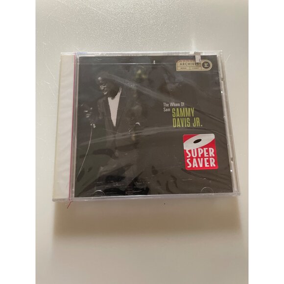 Sammy Davis Jr. "The Wham Of Sam" CD Warner Archives Super Saver Edition Jazz Vo - Picture 1 of 6